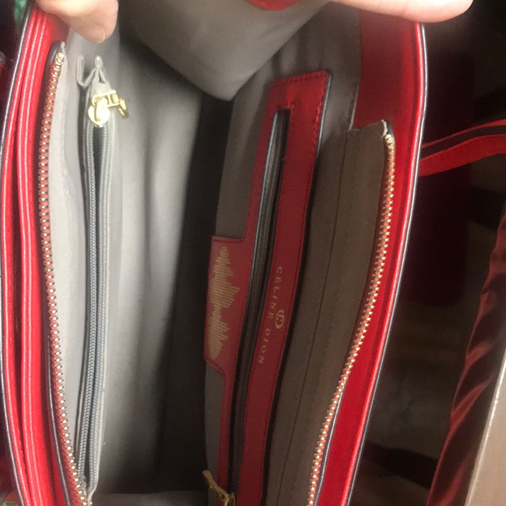 Celine Dion Octave Leather Satchel - Picture 7 of 11